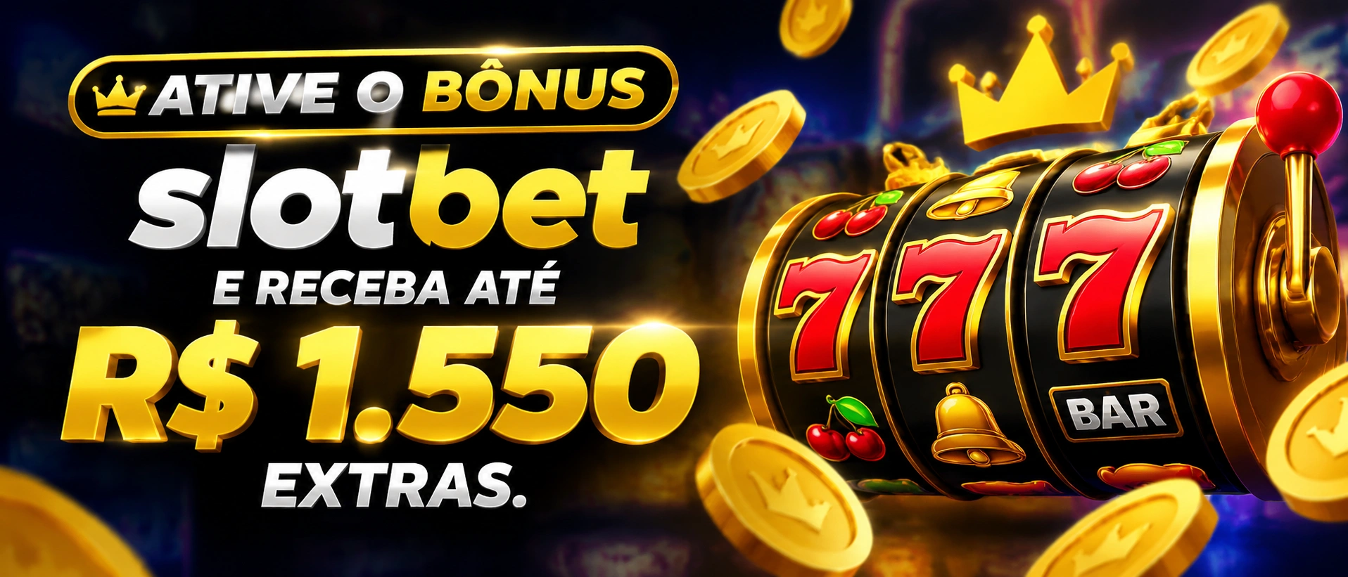 Painel de campanhas promocionais e benefícios VIP do slotbet